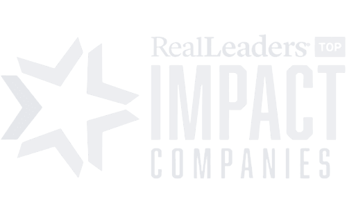 Real Leaders Impact Companies badge